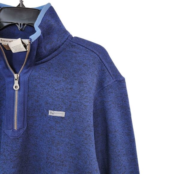 Banded Men's Heathered Fleece Quarter Zip Pullover - XL - Picture 3 of 7